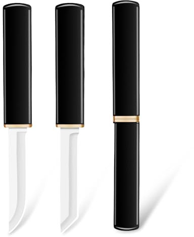 TIMKOSS Hochwertiges Outdoor Jagdmesser, Drachen- und Phönix-Doppelklingen, doppelte ABS-Griffe, Survival Messer Outdoor das perfekte Überlebensmesser in der Wildnis mit zwei robuster Scheide