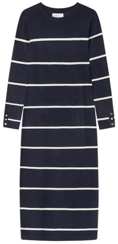 Springfield Vestido para Mujer, Azul Marino, M