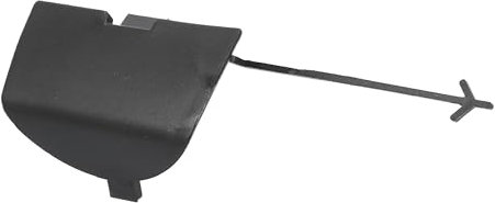 QUARKZMAN Couverture de Remorque Couvercle de Crochet de Remorquage de Pare-Chocs de Voiture Avant Droit Non Peint Adapté pour Fiat 500 2007-2015 No.735456794-1Pcs