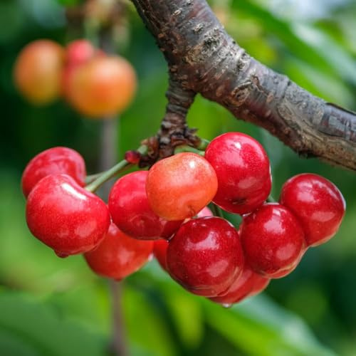 300 pezzi semi di decorazione di cerezzo - giardino interni semi biologici cerezzo dolce, cerezzo colonnario, cerezzo ornamentale colonnario