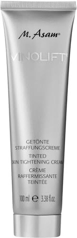 M. Asam VINOLIFT Getönte Straffungscreme (100 ml) – Getönte Tagescreme Mit Resveratrol & Traubenkernöl, Anti Aging Creme Für Reife Haut, Pflegende Gesichtscreme Damen & Männer