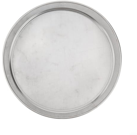 Niceminiwall Setaccio per farina da cucina in acciaio inox, setaccio a maglia fine per zucchero, olio e ingredienti da forno, schermo in acciaio inossidabile 304, riutilizzabile e (20 cm)