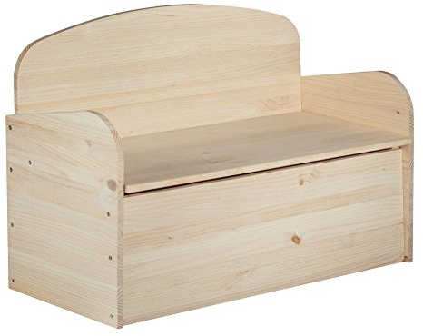 ASTIGARRAGA BB903899 - Banco baúl Deco de pino 90x62x38 cm