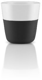 Eva Solo 80ml Espresso Tumblers, Carbon Black, Set of 2 by eva solo
