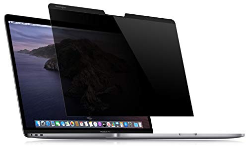 Kensington Laptop Blickschutzfilter für Apple MacBook Pro 15 Zoll - Reduzierung von Blendwirkung und blauem Licht, Nahtlose Befestigung an MacBook Bildschirmen, GDPR-konform, K64491WW