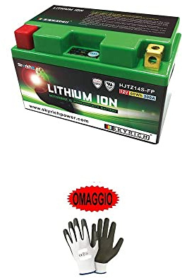 Compatible con Honda X-ADV (RC95A/RC95B/RH10A/RH10B) 750 2017-2021 BATERÍA DE Litio ESPECÍFICA BATERÍAS SKYRICH para Moto Scooter Recargable 12V 60WH 300A LUZ DE Ion DE Litio