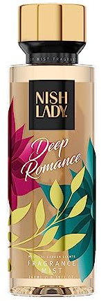 Nishlady Deep Romance Body Mist Spray 260 ml - Brume Corporelle Parfumée