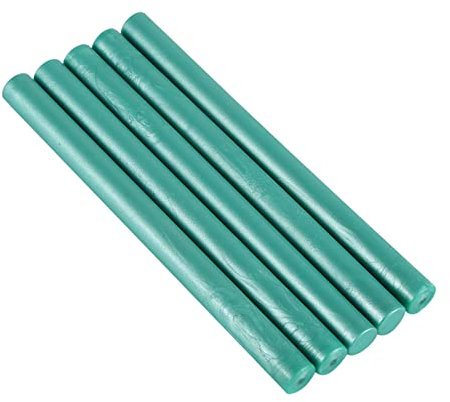 Gavigain 10 Farbe Siegelwachs Packung von 5 Siegelstempel Wachs Sticks Siegelstempel Wachs Siegel Wachs Sticks Kunst Wachs Sticks bunte Siegel Wachs für die Abdichtung Vintage Geburtstag Hochzeit Einl