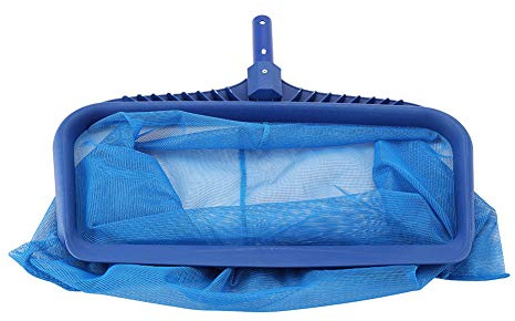 Espumador de Red de Malla para Limpieza de Piscinas, Espumadera Ligera de Hojas para Piscina, Red de Malla Fina, Bolsa para Profundidad, Herramienta de Limpieza de Estanques y
