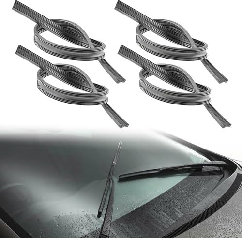 Gomma Di Ricambio Universale Per Tergicristalli, Gomma Tergicristallo, Ricariche Per Spazzole Tergicristallo, 4 Pezzi Gomme Per Tergicristallo Di Ricambio, 700mm Gomma Di Ricambio Per Tergicristalli