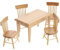 ifundom 5St Mini-Möbelmodell Zubehör und Möbel für Puppenhäuser Miniatur Küche Essen holzmöbel puppenstubenmöbel Dollhouse playmobile esszimmermöbel Mini-Hausmöbel aus Holz Hölzern