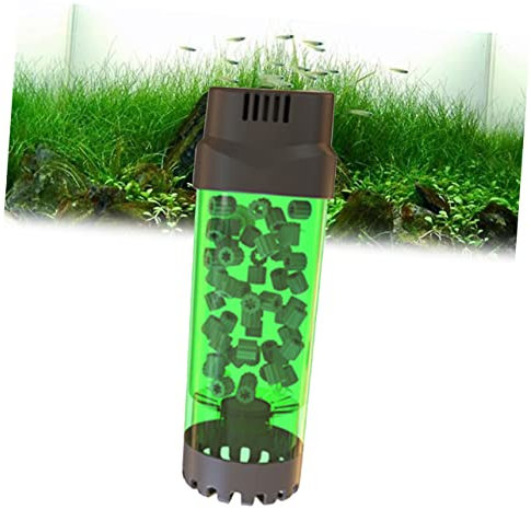FONDOTIN Aquarium Luftpumpe Mit Integriertem Filter Leise Sauerstoffpumpe Für Aquarien Optimiert Für Effiziente Luftzirkulation Und Wasserbelüftung