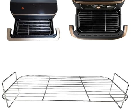 Galler för luftfritös kompatibel med Ninja Foodi Flexdrawer Dual Air Fryer 10,4L/COSORI Dual Blaze TwinFry 10L Rostfritt stål S-304 Tillbehör för luftfritös Livsmedelskompatibel