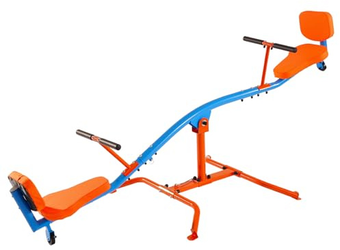 VEVOR Altalena per Bambini, Capacità di 136,1 kg, Altalena Girevole con Manici Facili da Impugnare, Attrezzatura da Parco Giochi all'Aperto, Giocattoli da Esterno, Girevole a 360 Gradi