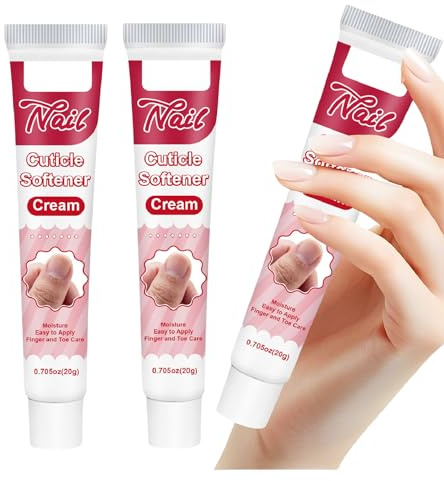 Nagelcreme, Nagelhautentferner, sofortiger Nagelhaut-Weichmacher, Nagelstärker-Creme, ultra-feuchtigkeitsspendende Nagelpflege, 3 Stück