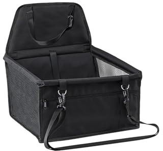 Hundesitz Auto Autotransportbox Für Haustiere Autositz Automatte Für Katzen- Und Hunde-Schmutzschutz-Autotransportbox Hunde Autositz(Black)