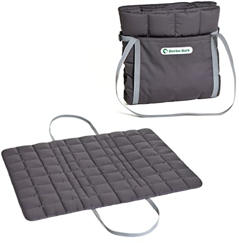 Doctor Bark Travel Bag für Hund und Besitzer, praktische Reisedecke, Allergiker geeignet - waschbar bei 95°C Größen erhältlich