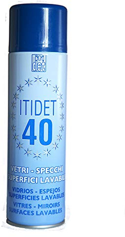 ITIDET Lot de 12 Sprays nettoyants Brillants pour Surfaces lavables et exceptionnels sur vitres et miroirs