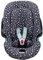 JYOKO Kids SitzBezug kompatibel mit Cybex Aton Cloud-Q-M-2-4-5 (ATON 4, Winter Sky)