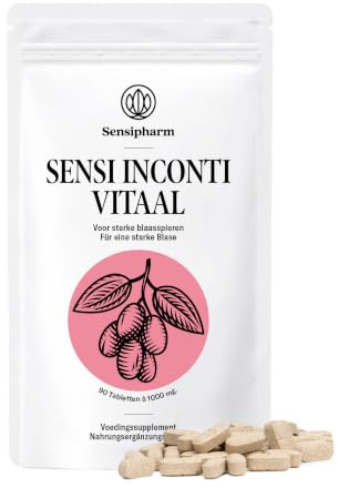 Sensi Inconti Vital - unterstützt die normale Blasenfunktion - 90 Tabl. | Für Männer und Frauen ab der Lebensmitte, Kräuter der chinesischen Tradition