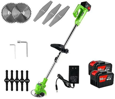 tagliaerba manuale tagliaerba elettrico robotTosaerba a batteria, tosaerba multifunzionale portatile 3 in 1 Tosaerba elettrico 98V30000mAh
