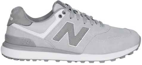 New Balance Men's 574 Greens v2 Golf Shoe, 12 4E, Light Grey