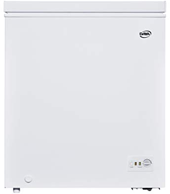 Daya congelatore orizzontale DCP145SH4WE0, 142 litri, classe E, super freezing, winter security, silenzioso 40 dB(A), autonomia senza corrente 20 ore