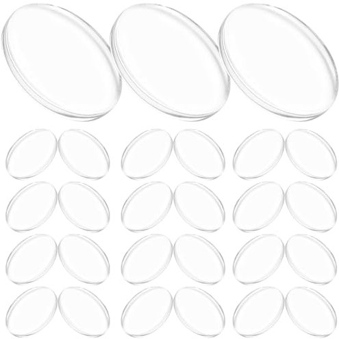 Lurrose 1satz DIY Kühlschrankmagnete Cabochons Selbstklebend Für Bastelprojekte Stabile Und Langlebige Materialien Für Kreative Kühlschrankgestaltungen Und Erinnerungen