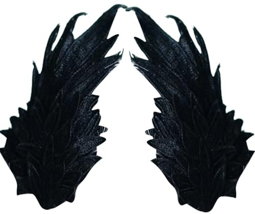 Pinza de pelo bordada de doble capa para mujeres y niñas, accesorio de moda para cosplay, accesorio de fiesta