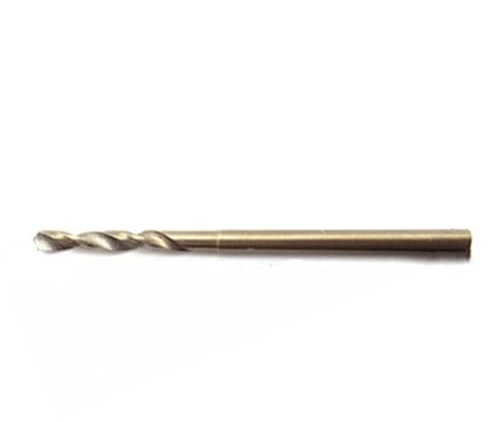 FonFou 1 Stück 2,35 mm Schaft, gerader Griff, Spiralbohrer, Schnellarbeitsstahl, Holzbearbeitung, HSS-Bit, Eisen, rostfreier Kunststoff, Bohrspirale, rund(1.8mm)