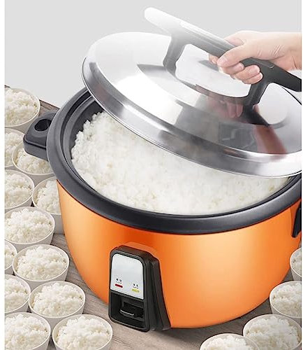 KANBUN 8-45L Coureur de Riz à Riz à Grande capacité Cuiseur à Riz avec poêle antiadhésive pour Les hôtels, Restaurants, cantines, écoles, 45L
