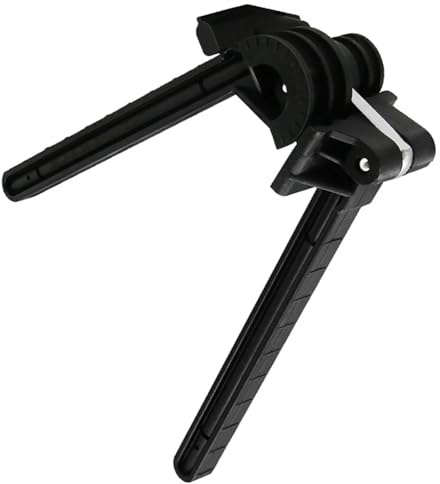 Piegatubi Piegatubi 4 in 1 1/4 5/16 3/8 3/16 pollici Strumenti di piegatura tubi manuali 90 180 gradi multifunzione for in rame, ottone e alluminio(Black)