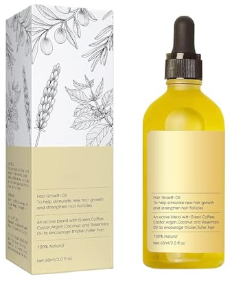 Natürliches Haaröl, 60ml Natürliches-haaröl Für Trockenes Haar Rosmarin Haarwuchsöl Für Haarwachstum Bella Hair Oil Sorgt Für Dichteres Haar & Mehr Volumen