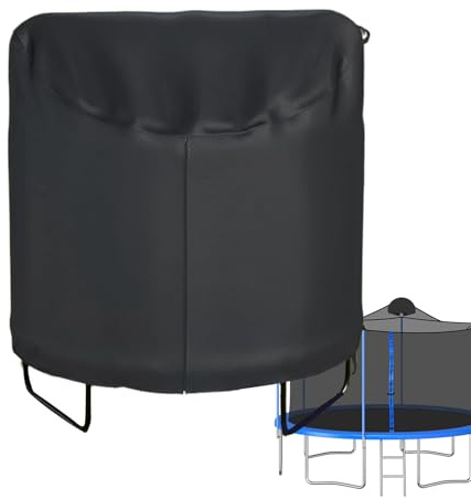 Pavillon de trampoline d'hiver - 150 cm - Housse de protection contre les intempéries - Abri de trampoline pliable - Tissu Oxford 520 g imperméable et coupe-vent avec sangle - Protège de la pluie, du