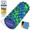 Body & Mind® Faszienrolle Massage-Rolle Fitnessrolle Sportrolle Therapierolle; Faszien-Training am Oberkörper, Nacken, Rücken, Beine, Waden & Allen Anderen Muskelgruppen; 33 x 14,5 cm; Grün-Blau