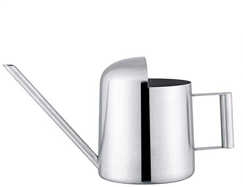 Gießkanne Edelstahl Bewässerung Lange Design für Pflanzen Zimmerpflanze Patio Pflanzen Hängepflanzen und Outdoor Gärten(300ml)
