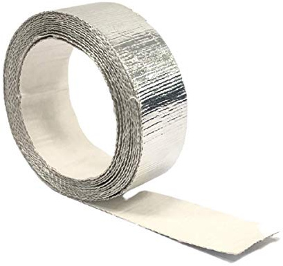 Newtex High Heat Resistant Tape - Extreme Temperature Aluminum Foil Z-Flex Tape - Pressure Sensitive Adhesive Ducting, Insulation, Reflective Heat Barrier Tape Roll (1.5 x 15')