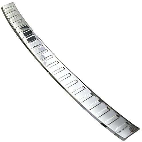 Recambo | Protector de Parachoques trasero | Compatible con Audi A4 B9 8W Avant | a partir de 2015 | Acero Inoxidable Cromado | Protección borde de carga