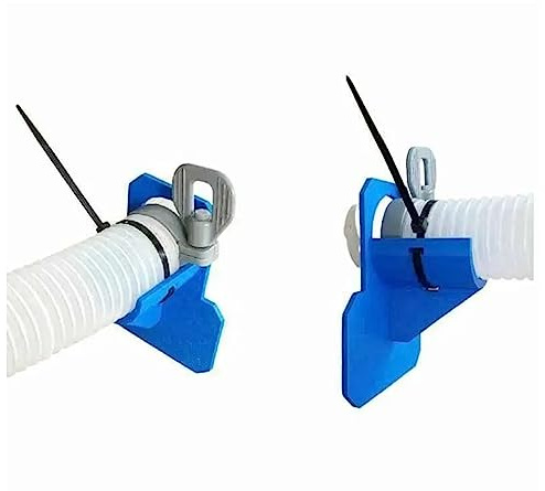 Conipa Pool Schlauchhalter, 2er-Set, für 30–38 mm Poolschläuche | Stabile Schlauchstützen für Aufstellpool, Frame Pool & Stahlwandpool – für sichere Schlauchführung und weniger Belastung
