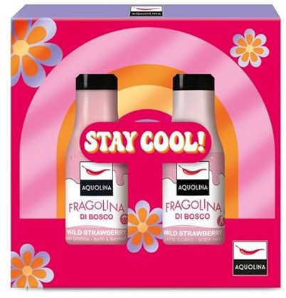 Aquolina Fragolina Di Bosco Bagno Doccia 125ml e Latte Corpo 125ml