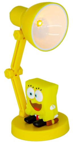 Blue Sky Studios Spongebob Mini Lamp Figure, Collectible Tiny Figurine Desk Decor, Licensed Gifts and Merchandise