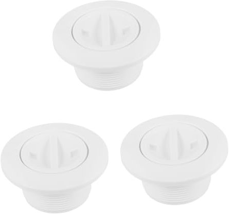 Milisten 3pcs Pool Vacuum Head Drain Lid for Swimming Pools Safety Lid Suction Outlet Cover