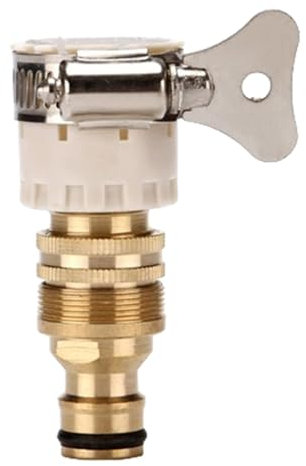 Wasserhahn-Verbindungsstück | Wasserhahn-Metallanschluss – sicheres , Wasserhahn-Schlauchadapter für Waschküche, Küche und Badezimmer