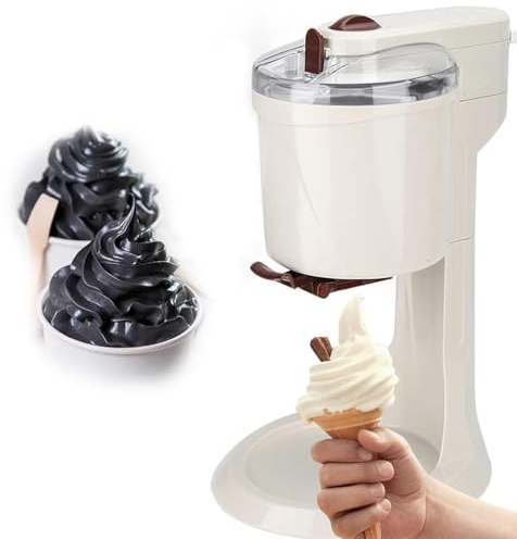 GAYAYAS Maquina de Helado, Precongelación Heladeras Hacer Helado, for Hacer Helados de Frutas, Sorbete de Yogur congelado, for Hacer Helados en el hogar, Paleta