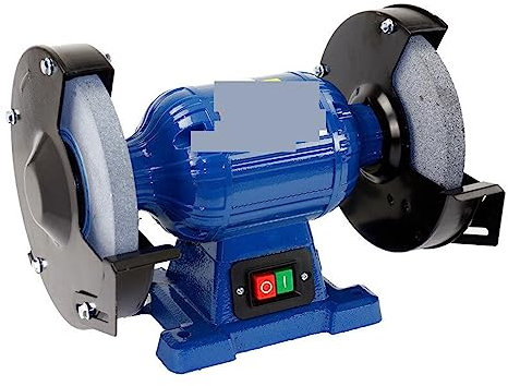 DIKAMAN Amoladora de Banco, Lijadora de Banda, Amoladora de Escritorio Amoladora de 125-250 mm Afiladora procesada a máquina Pulido de Taladro para afilar(FF 250)