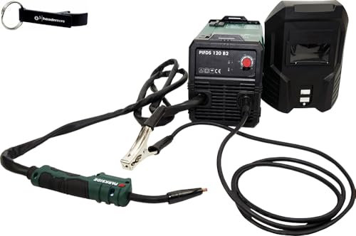 HEADNMORE® Parkside® Poste à souder Inverter avec fil fourré PIFDS 120 B2 + porte-clés