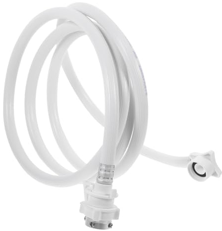 DIYEAH 3m Washing Machine Water Inlet Hose Long PVC Material Easy Install Buckle Style for Brands