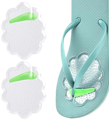 Toe Protectors for Sandals - Comfortable Toe Protectors - Transparent Anti-Shock Pads Self Adhesive Washable Separator Breathable Beach Women Men Outdoor