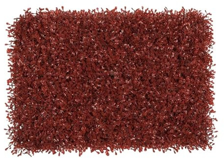 WLCNYL Erba Artificiale 1 Pezzo, Decorazione per Prato 40 x 60 cm, Tappeto erboso Artificiale di Milano, Simulazione di Piante in plastica, Prato, Hotel, casa, Matrimonio, Sfondo da Parete (Borgogn
