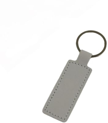 Whakano 2 Stück PU Leder Schlüsselanhänger mit Ring,Universeller Runde Schlüsselring,Tasche Anhänger,Dekorative Autoschlüssel,Haus,Schlüssel Zubehör,Stuff Ornament,Geburtstagsgeschenk